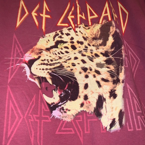 Def Leppard | over sized shirt | XL - Picture 2 of 2